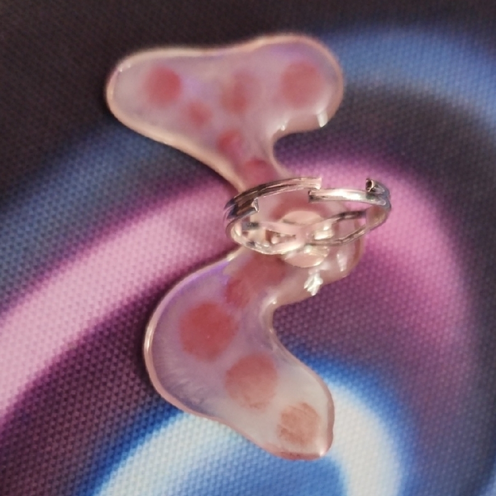 Unique Valentine Abstract Ring. - Picture 5 of 7